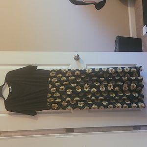 Sunflower Maxi Dress